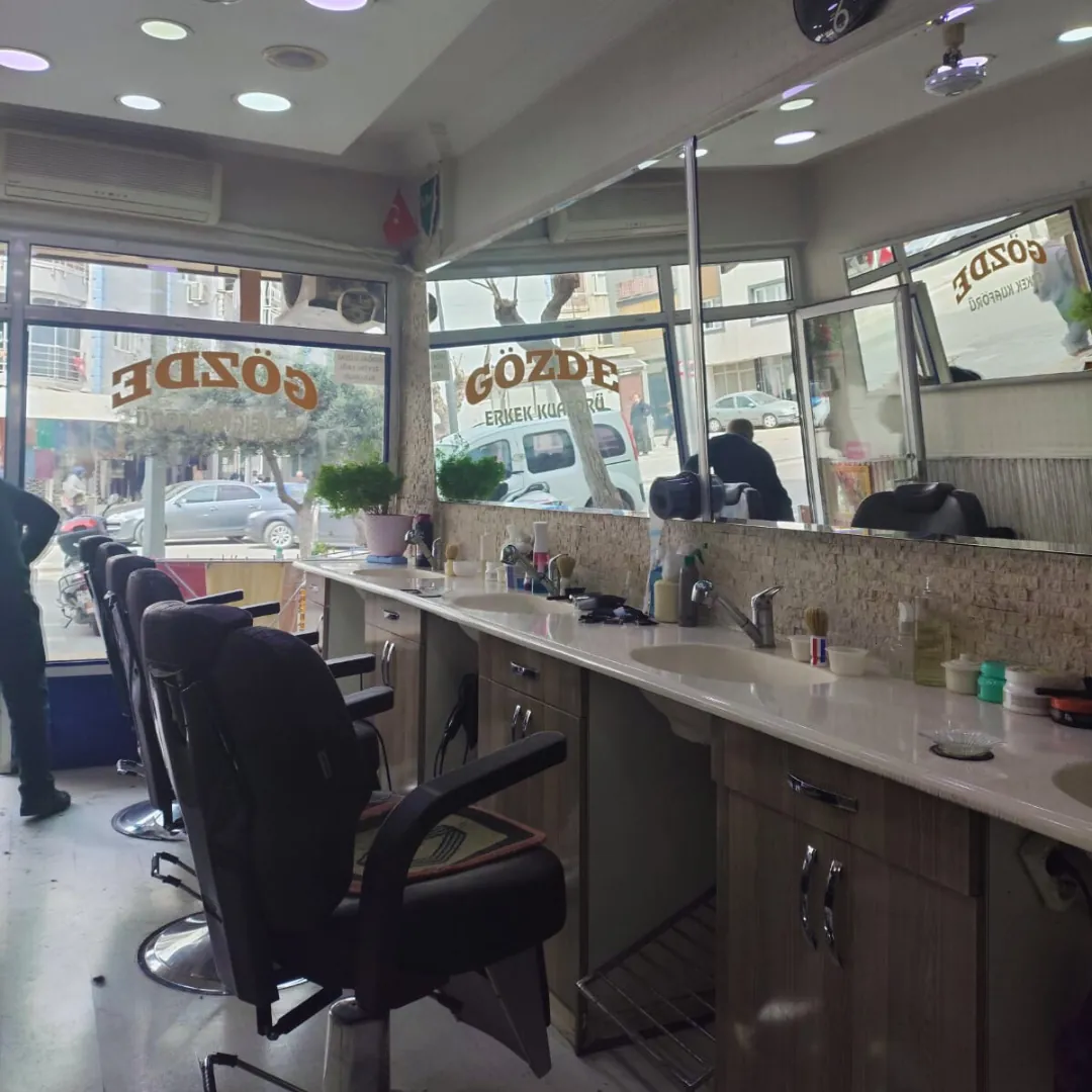Gözde Erkek Kuaförü Akhisar salon içi